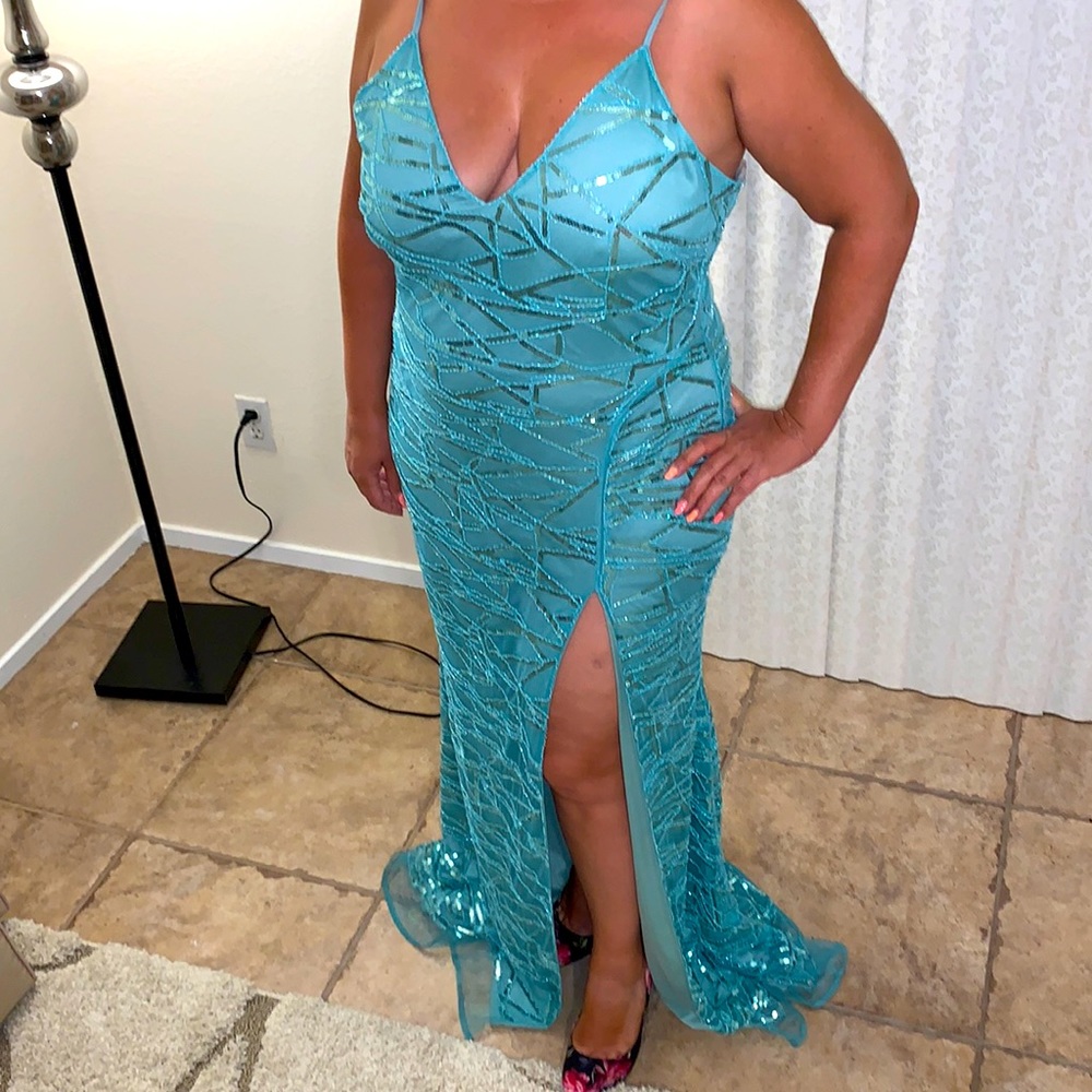 Evening gown from FashionNova